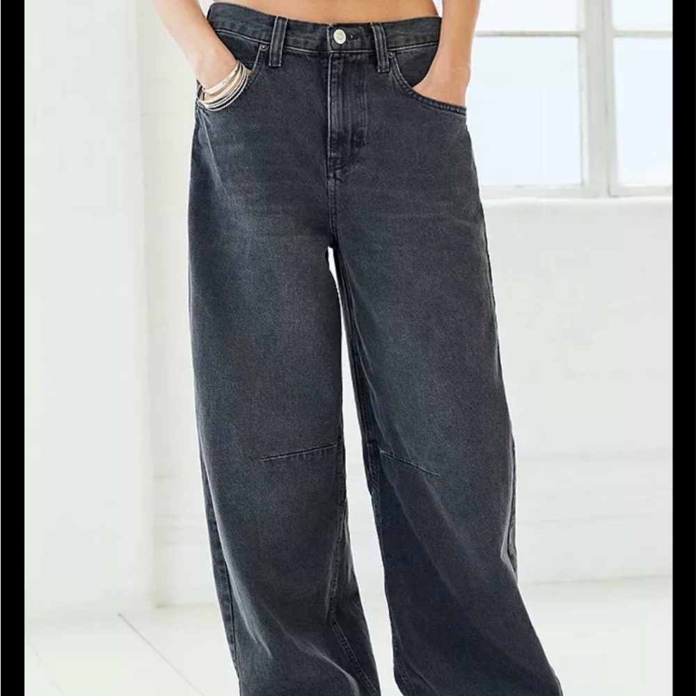 Urban Outfitters BDG Logan Boyfriend Black Jeans